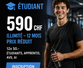 ÉTUDIANT – 12 mois