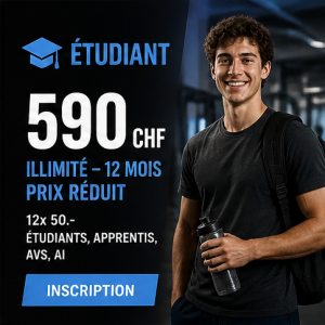 ÉTUDIANT – 12 mois