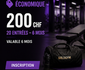 ÉCONOMIQUE – 20 entrées